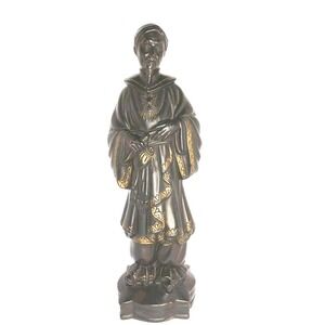 Vintage‎ HOLLAND MOLD Asian Emperor Immortal Statue 15.5" Tall